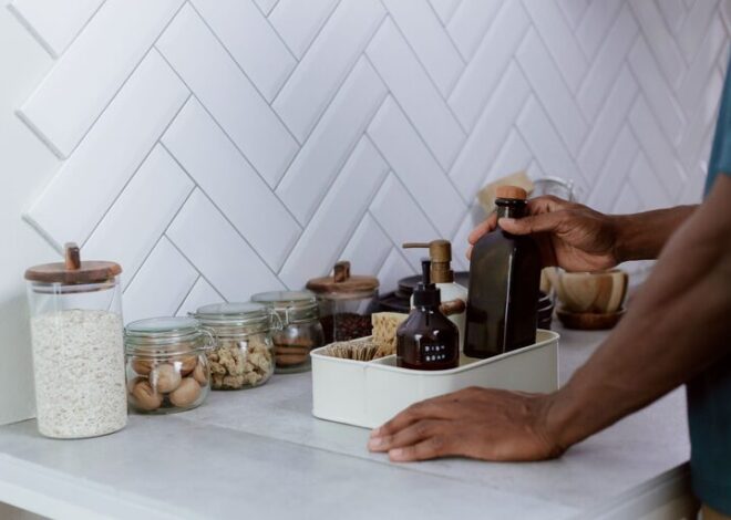 How to Make Your Kitchen Counters Clutter-Free in Simple Steps